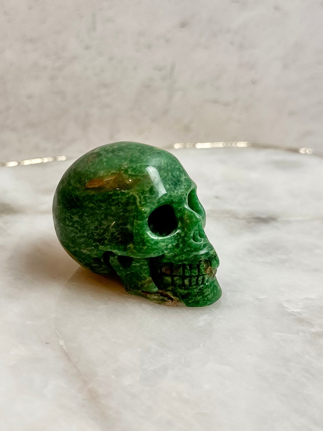 Verdite Skull