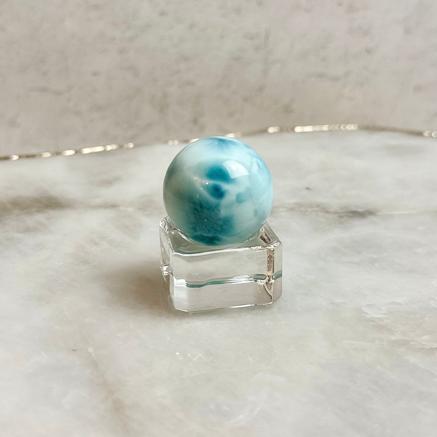 Mini Larimar sphere