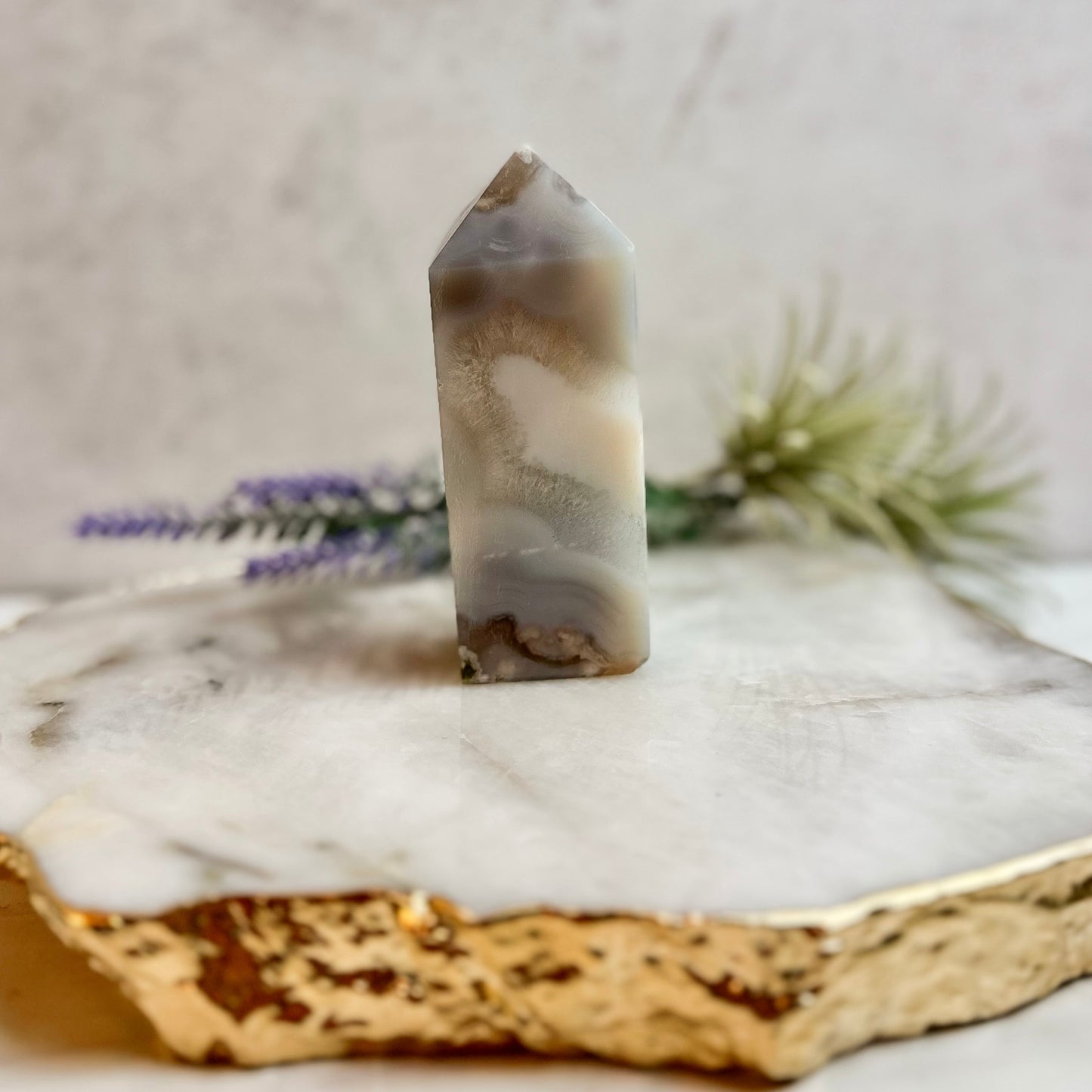 Flower Agate Tower