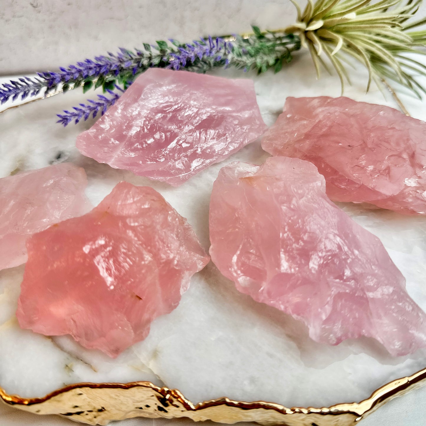 Raw Rose Quartz Bundle