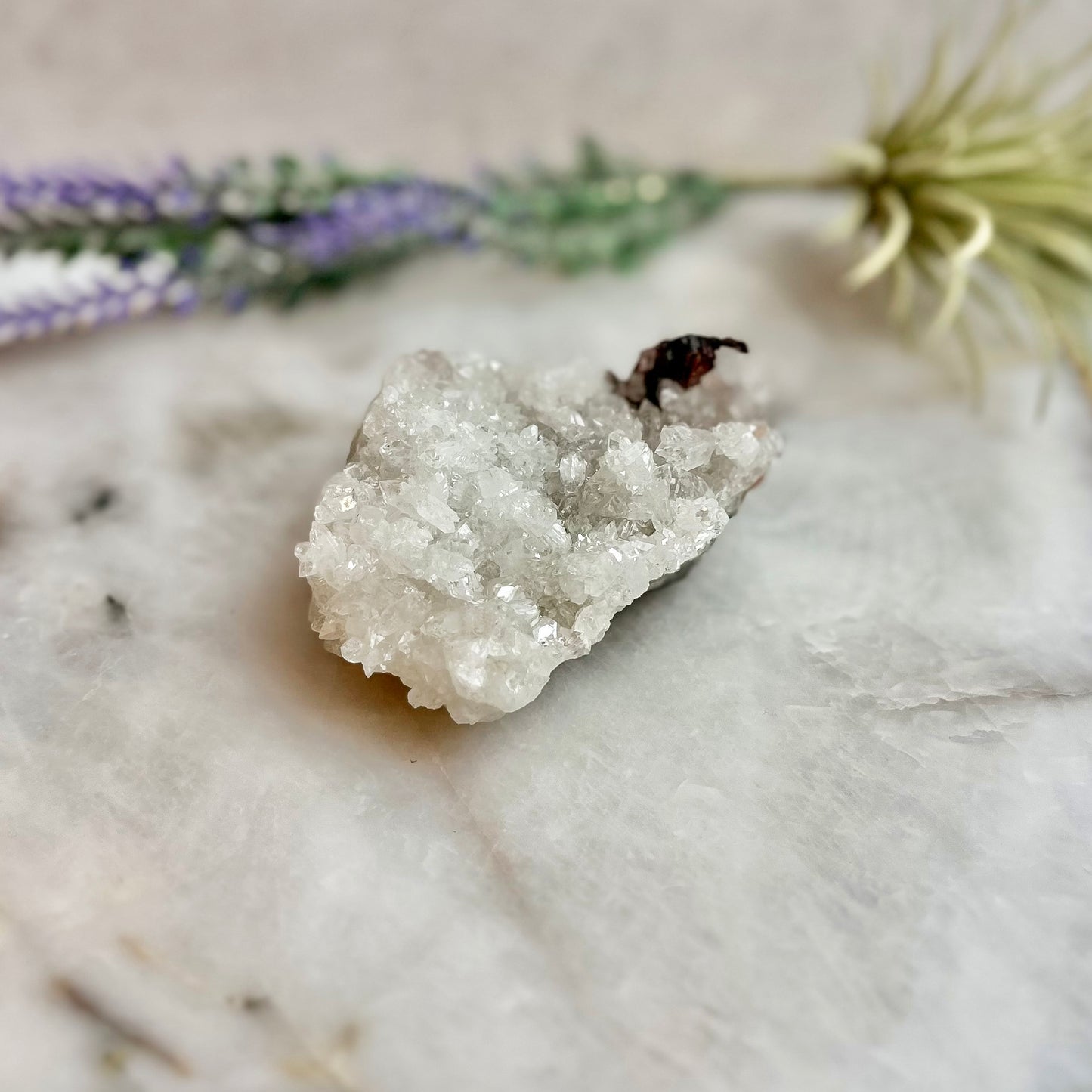 Apophyllite with Peach Stilbite