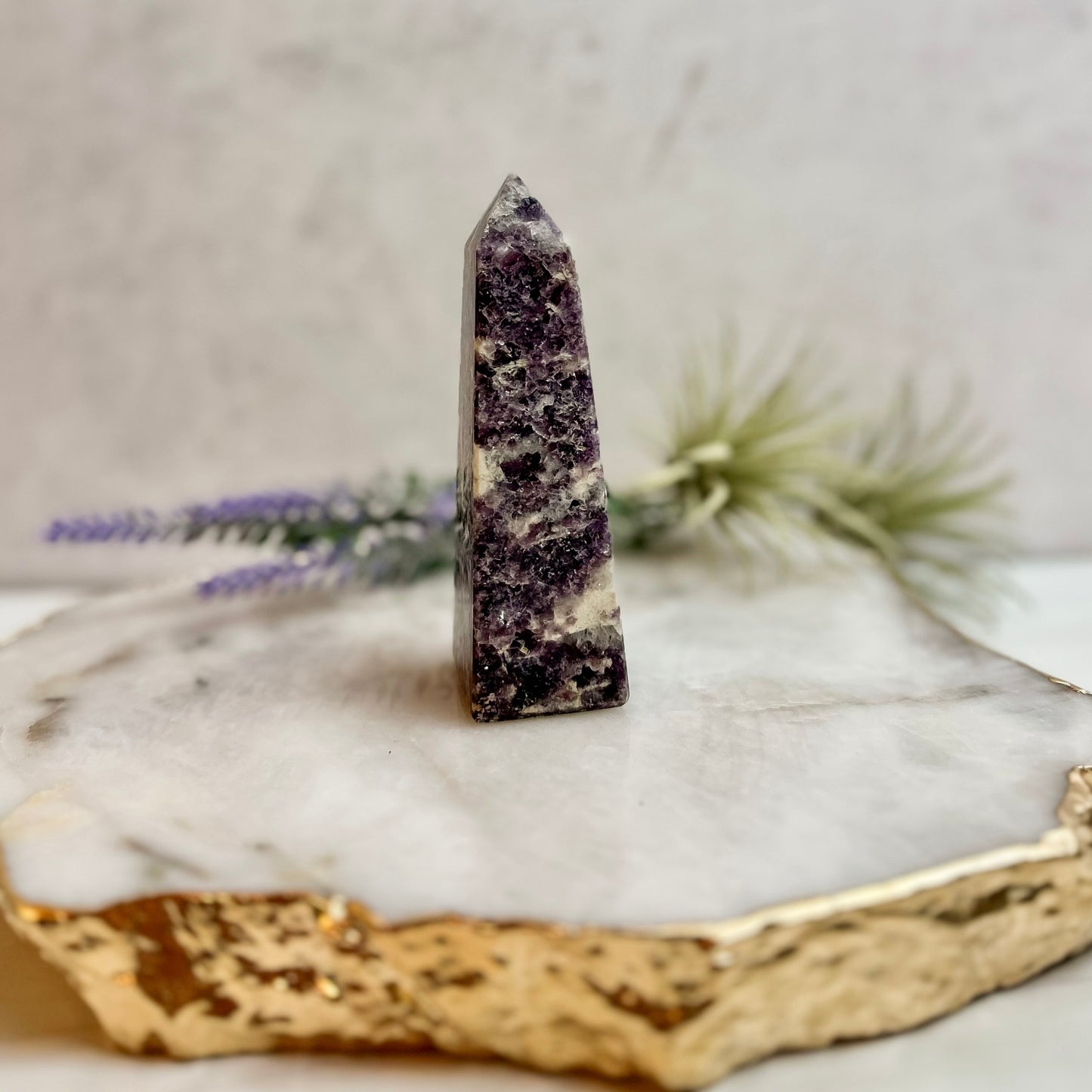 Lepidolite Tower