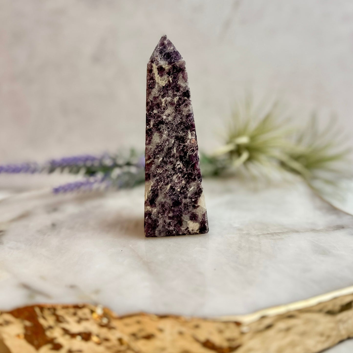 Lepidolite Tower