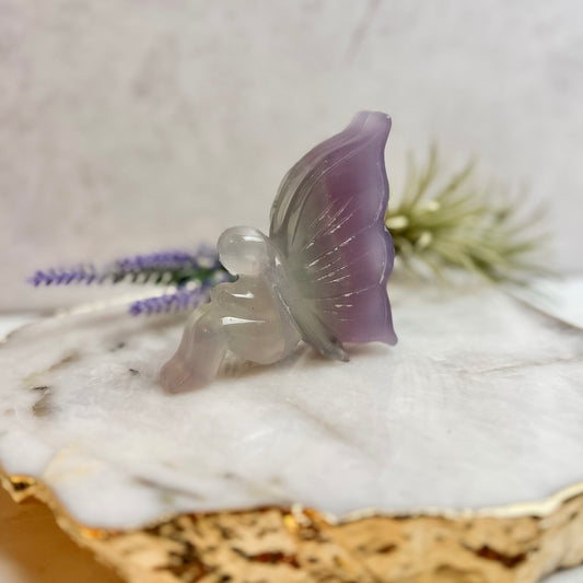 Lavender Fluorite Fairy