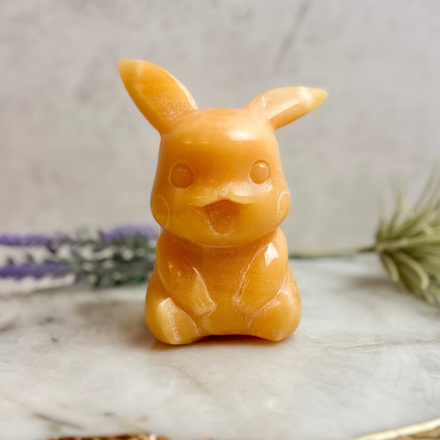 Pikachu - Orange Calcite